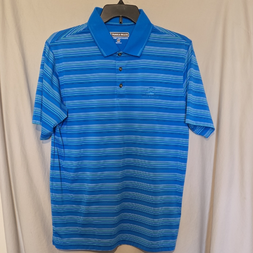 Pebble Beach Golf Polo Shirt, Large